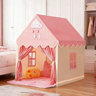 Pink Princess Castle Tent Kids Play House Children   s Game House Parent-child