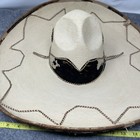 Vintage Handmade La Perla De Occidente Authentic Sombrero Mexican Hat