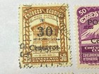 4 X Ecuador Stamps 1939 Exposition Currency Overprint Scott 429  434  435  436