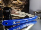Beard Knife Lotus Shavette Set With Shave Brush  And 100 Blades Self Care