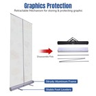 Instahibit 39 5 x79  Retractable Roll Up Banner Stand Trade Show Sign Display