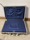 Vintage Samsonite Luggage Blue Marble  about 15    By 10    By 5 5     With Key 