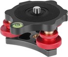   - 5    Precision Adjustment Photography Tripod Leveler Tri-wheel Leveling Base