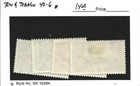 Trinidad   Tobago Scott 43-46 Silver Jubilee Unused Hinged 2021 Cv  14 05