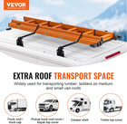 Van Roof Ladder Racks - 60  Heavy-duty Steel Racks  500 Lbs Capacity  Universal