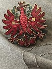 Wwi Austria Hungary Empire Eagle Of Tirol Tyrol 23mm Enamel Cap Badge Pin