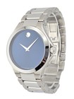 Movado Defio 0607311 Men   s Blue Dial Stainless Steel Watch - Retail Price  1050