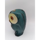 Vintage Made In Japan Be Wise   Save Green Owl Ceramic Bank