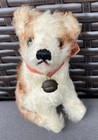 Beautiful Miniature Vintage Steiff Puppy Molly -4    Button  Ean 3310 Jtd Head
