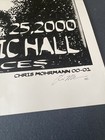 Beck 2000 Austin Music Hall Original Chris Mohrmann Art Concert Poster  Vintage