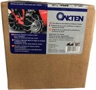 Oakten Set Of Two Snow Tire Chain Fit 22x8x10 22x9x12 23x6 5x12 23x8 5x12 2-link