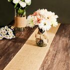 10 Pcs Burlap Table Runners 12 X 108 Inch Rustic Farmhouse Table Cloth dresser