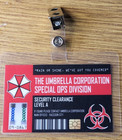 Resident Evil Id Badge-umbrella Corporation Special Ops Division Costume Cosplay