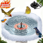 Bird Bath Heater For Outdoors With Water Pump   Deicer For Birdbaths 3 3ft Cord
