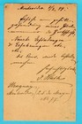 Uruguay Postal Card 1899 Montevideo To Wien  Austria