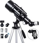 Telescope 70mm Aperture 500mm - For Kids   Adults Astronomical Refracting Tel   
