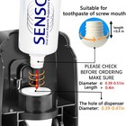 Toothbrush Holder And Toothpaste Dispenser Set  Automatic Toothpaste Squeezer   