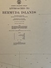 Original 1950s Nautical Chart Map bermuda Approaches sea naval Exercises coastal