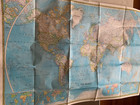 Map - The World  By National Geographic  1981