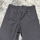 Vintage Us Navy Pants Mens 32x30 Blue Wool Military Sailor Cracker Jack Wide Leg