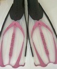 Used Cressi Sub Pluma Full Foot Fins-pink 4-5 37-38 Snorkeling  Underwater Scuba