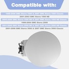 Gas Tank Door Cover Compatible With 1999-2006 Chevy Silverado Gmc Sierra Pick   