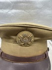 1920s Us Army Enlisted Men   s Visor Hat Size 6 3 4  cc181