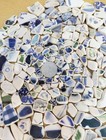 Genuine Sea Glass Pottery Surf-tumbled From Japan Very Small To Small