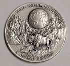1972 Old Faithful Silver Medal   Maco Ny  999 Silver 32 9g   National Parks