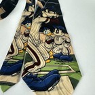 Disneyland Baseball Beck Tie Disney Goofy Donald Mickey