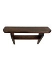 Vtg Handmade Reclaimed Barn Wood Wall Shelf  Small Two Shelf Farmhouse Cottage