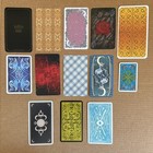 8 Of Pentacles Tarot Cards From Various Decks Lot Of 13