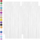 2m3m Foil Fringe Tinsel Backdrop Curtain Door Wedding Birthday Party Decoration