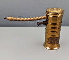 Eagle No  66 Brass Finger Pump Oiler Oil Can Flexible Spout Made In Usa