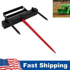 39 49  Heavy-duty Hay Spear Attachment 4000 Lbs Universal For Skid Steer Tractor