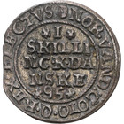 1595 Denmark Skilling  Ngc Au 55  Copenhagen Mint  Christian Iv
