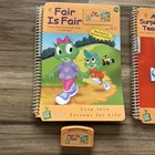 Leap Frog Leappad Set Of 4 Interactive Books Cartridges Leap 1 Preschool-grade 2