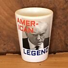 Shot Glasses 1 5 Oz  Trump Mug Shot Amer-ican Legend   White Ceramic Shot Glass