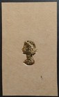 Gb  Qeii  1966  Rare  Queen s Head Trial essay proof Die-stamped In  gold   Muh 