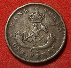 Upper Canada Penny Token 1850 Copper Coin Km tn3 T9267