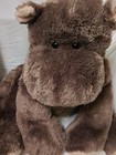 Animal Alley Toys R Us Hippo Large 19    Plush Floppy Stuffed 2000 Brown Hard Eyes