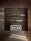 Nine Inch Nails Sticker Promo 4x4 Nin Rare Sunset  Free  Flag Sticker