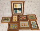 Lot Of 36 Post Office Stamp Art Usps Pins Collector Buttons 