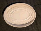 Le Creuset Stoneware Oval Spoon Rest Meringue   New