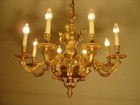French Bronze Mazarin Chandelier 8 Lights Louis Xvi Neoclassical 31 5   