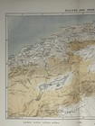 1885 Algeria Original Antique Map