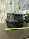 Hand-woven Seagrass Belly Basket