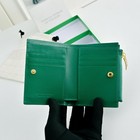 Bottega Veneta Intrecciato Leather Bifold Wallet Jungle Green