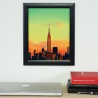 Contemporary Picture Frame  16 X 24 Inch  Black