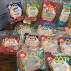 2000 Mcdonald   s Barbie Hot Wheels Complete Set Of 18 Nip